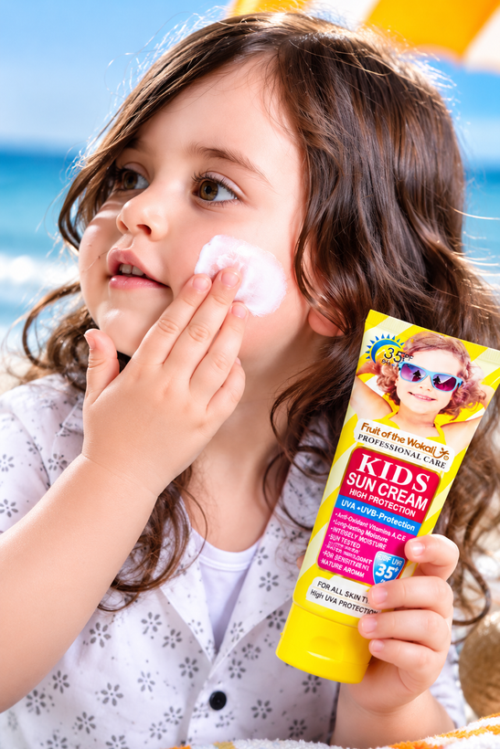 ضد آفتاب کودک ووکا.لی SPF 35 | ضد آفتاب بچه گانه