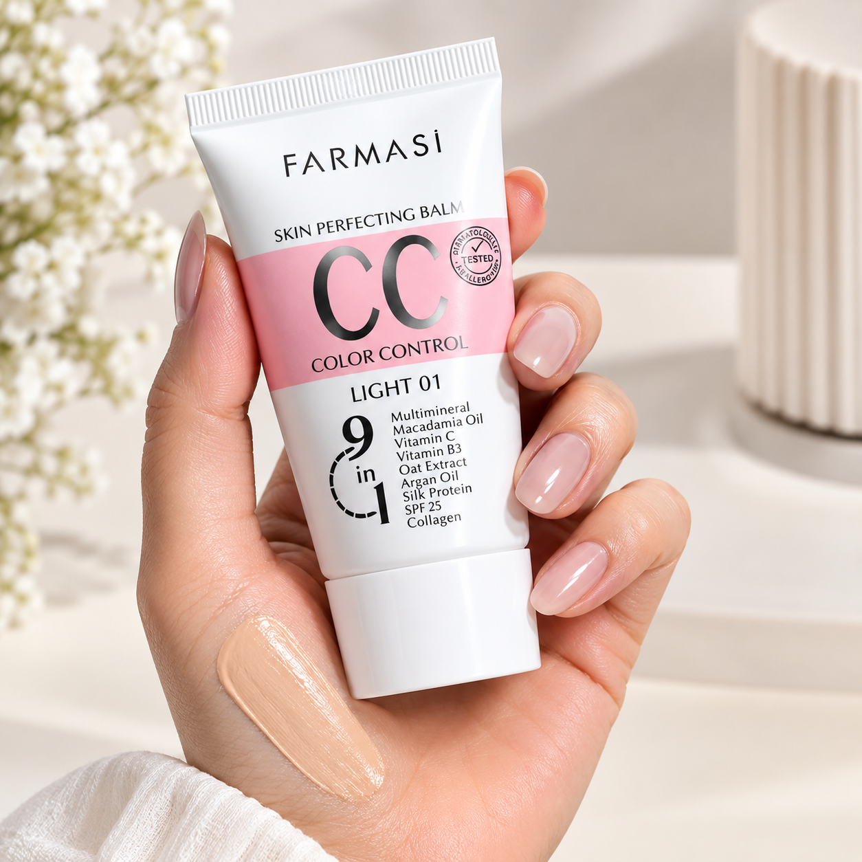 سی سی کرم  اورجینال |  CC Cream چند کاره با هدف بهبود ظاهر وسلامت پوست
