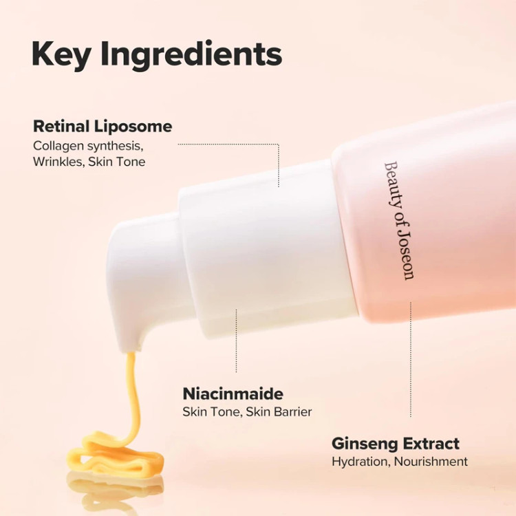 سرم دور چشم بیوتی .آف جو-سان Revive Eye Serum جینسینگ و رتینال 30 میل اصل کره