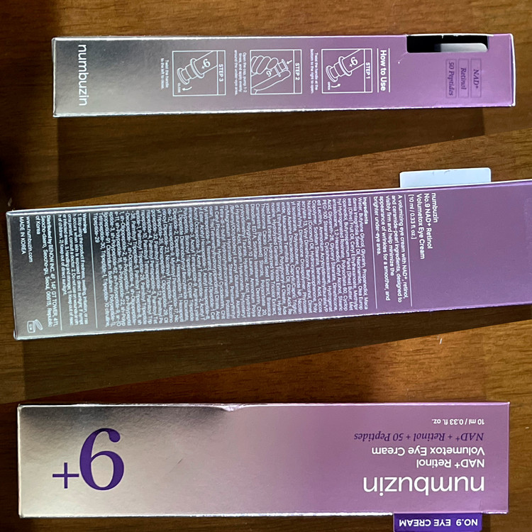 کرم دور چشم نامبوزین No.9 NAD+ Retinal Volumetox اصل کره