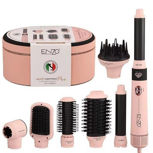 سشوار انزو پرو EN-4133PRO-2 | سشوار چندکاره و حالتدهنده مو 1500 وات